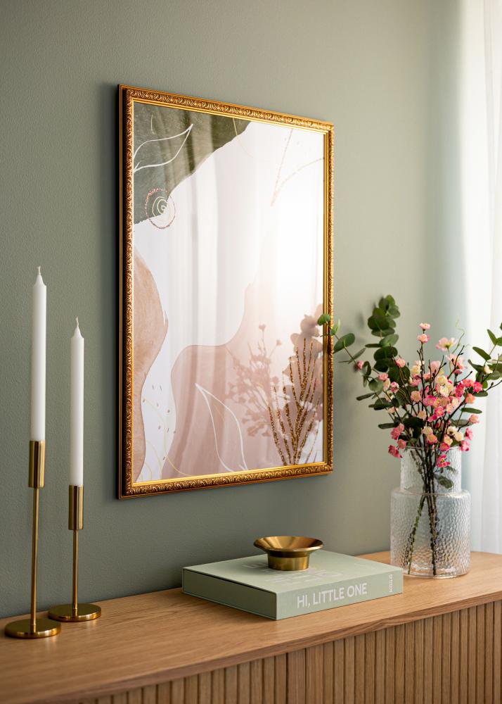 Fotolijst Swirl Acrylglas Goud 60x80 cm