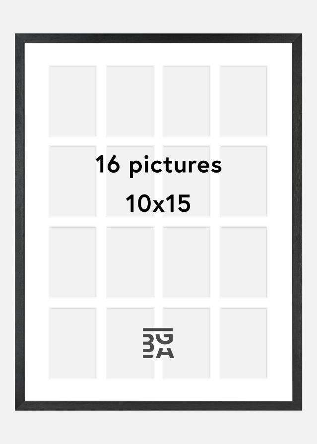 Black Wood - 16 Foto's collage