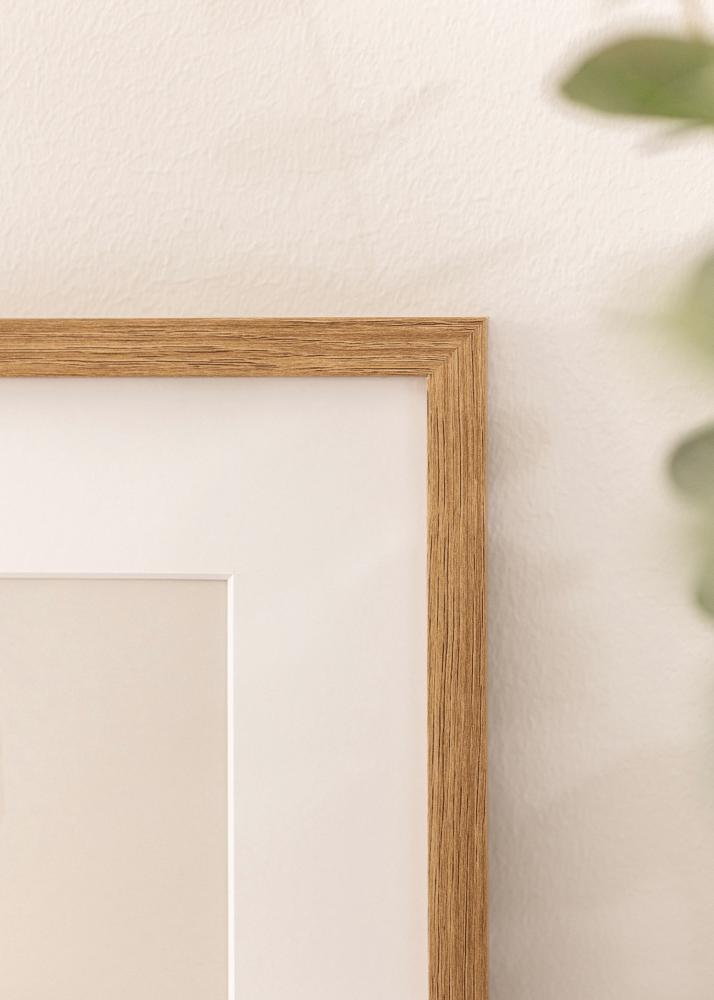 Fotolijst Modern Acrylglas Teak 50x70cm