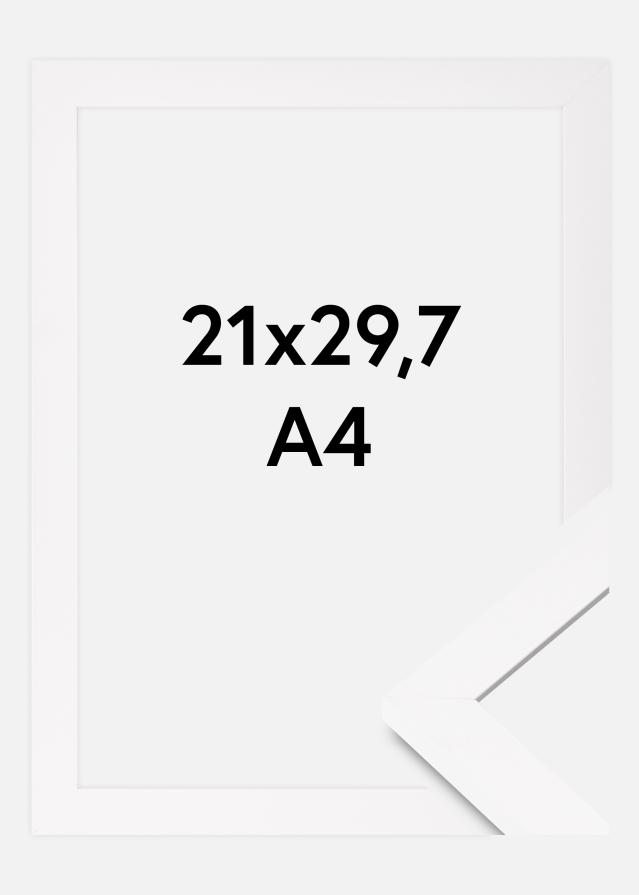 Fotolijst BGA Classic Acrylglas Wit 21x29,7 cm (A4)