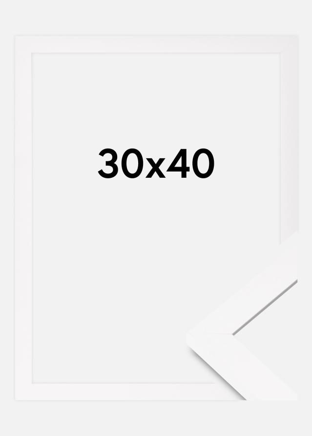 Fotolijst BGA Classic Acrylglas Wit 30x40 cm
